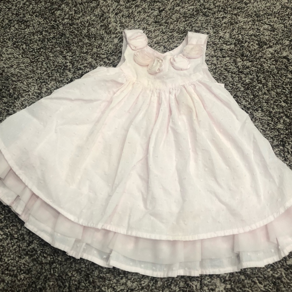 Baby pink dress